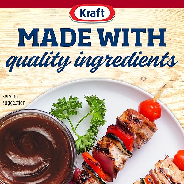 KRAFT SWEET BROWN SUGAR SLOW-SIMMERED BARBECUE BBQ SAUCE, 18 OZ BOTTLE