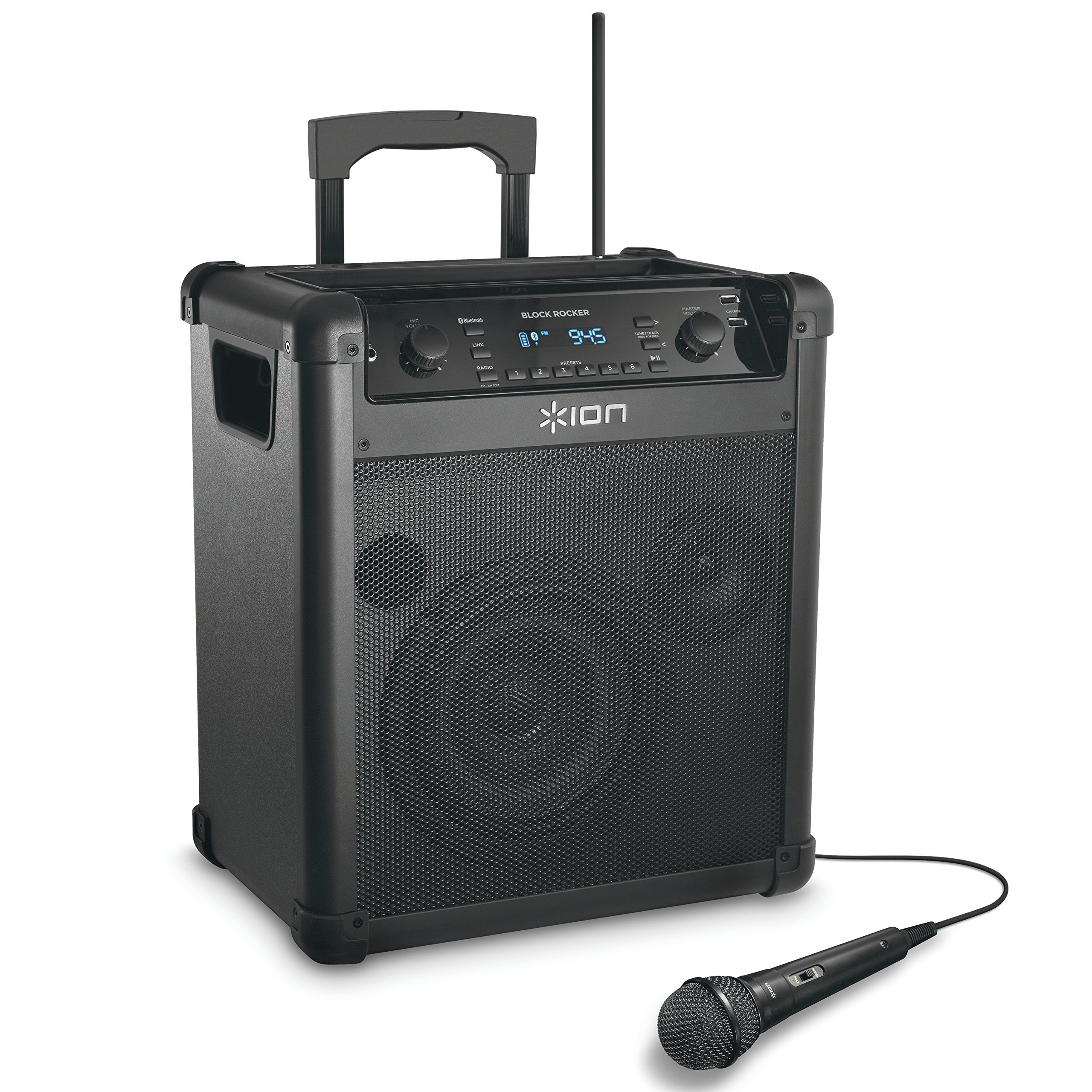ION Audio Block Rocker (IPA76C) 50 W Portable Bluetooth Sound System