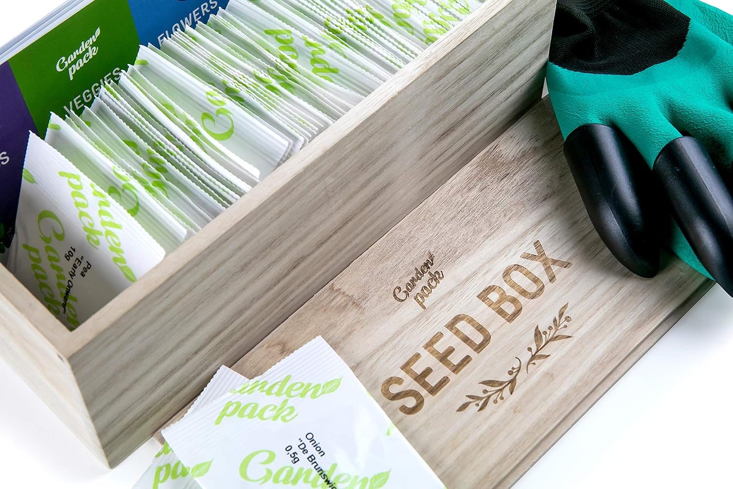 Garden Pack Grow Your Own Seed Box - 70 Varieties of Flower, Herb, Vegetable Seeds - Gardening Gifts for Women and Men - Image 4
