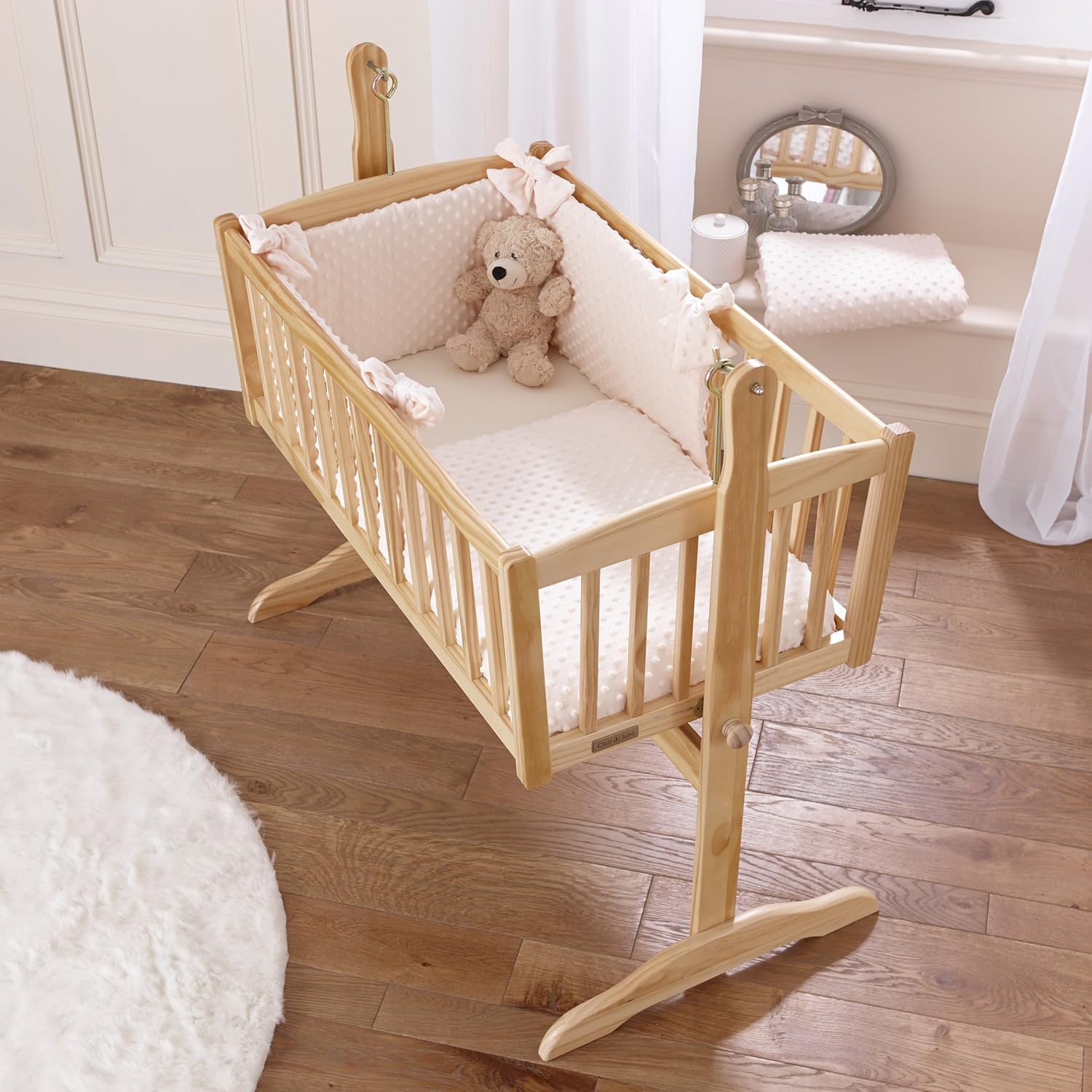 Clair De Lune Dimple Avec Couette Et Bord De Lit Creme Parures De Lits Bebe Puericulture Clair De Lune Dimple Avec Couette Et Bord De Lit Creme Parures De Lits Bebe Puericulture