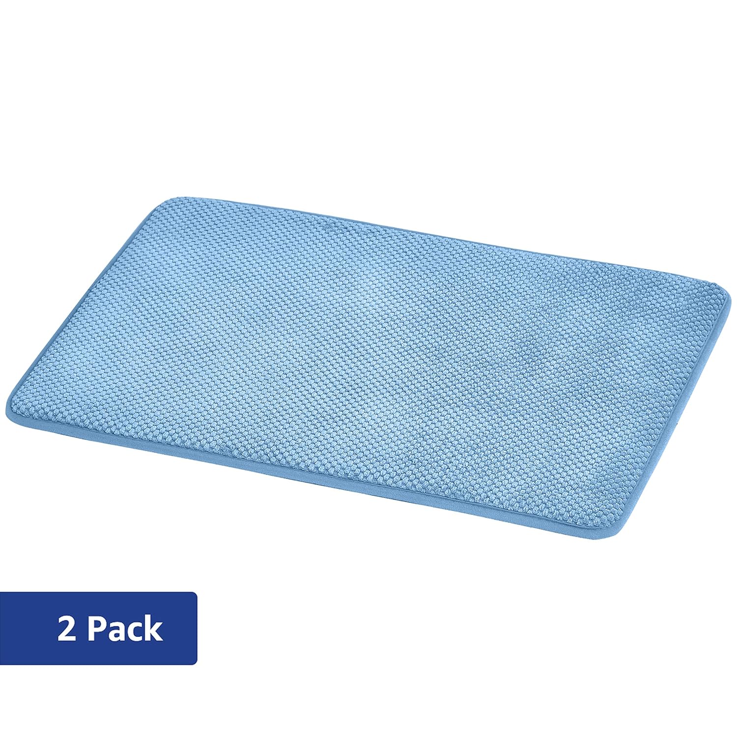 Best Kitchen Mats Memory Foam Blue