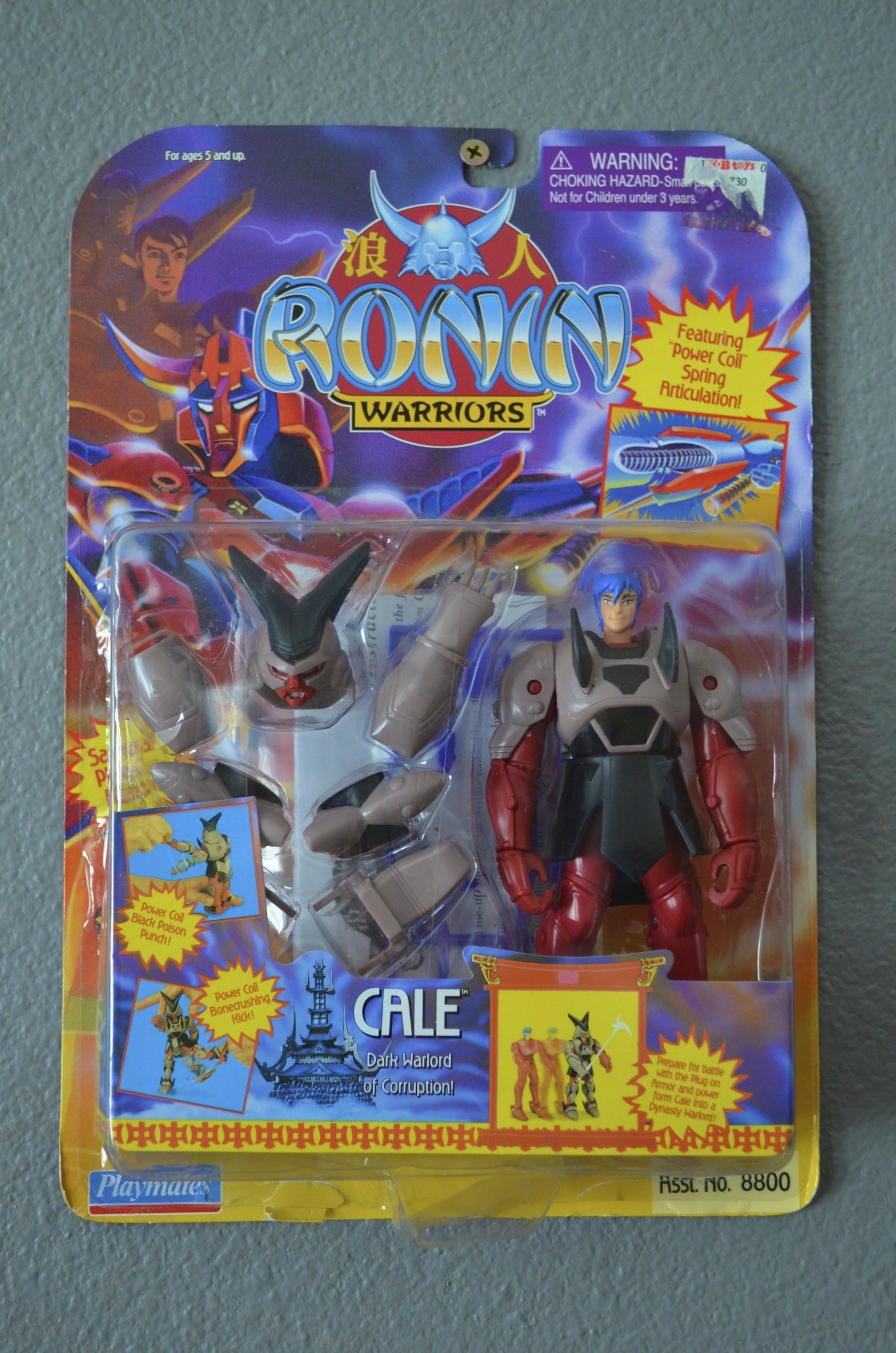 Ronin Warriors CALE Dark Warlord of Corruption 6" Action Figure (1995 Playmates)