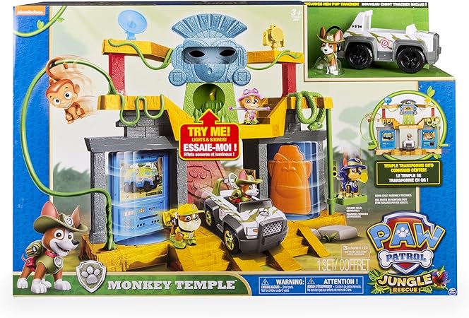 paw patrol monkey temple