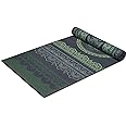 Gaiam Yoga Mat - Premium 6mm Print Reversible Extra Thick Non Slip Exercise & Fitness Mat for All Types of Yoga, Pilates & Fl