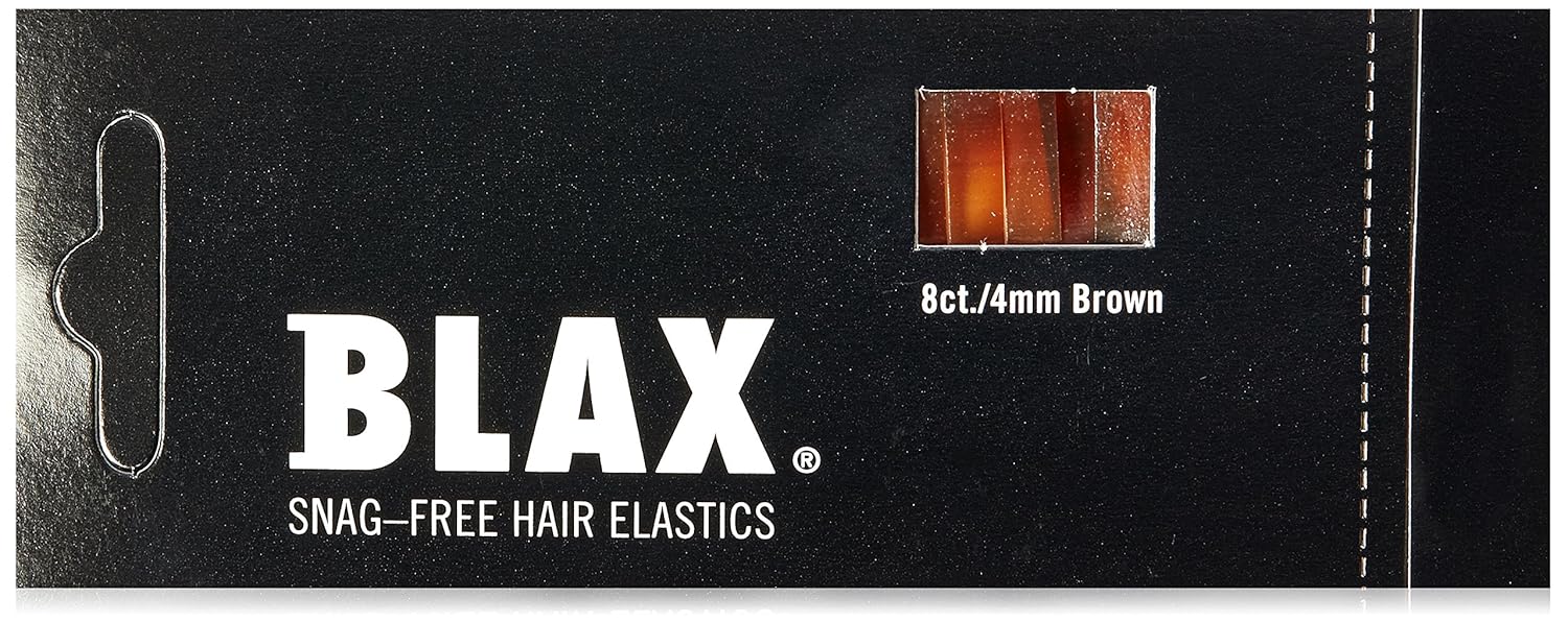 Buy Blax Hair Elastics 4mm Brown By Blax Online At Low Prices In