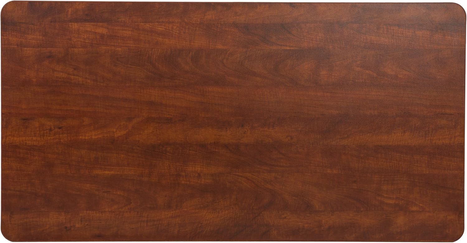 Amazon Com Gt Innovation 53 X 27 5 Round Edged Laminate Table
