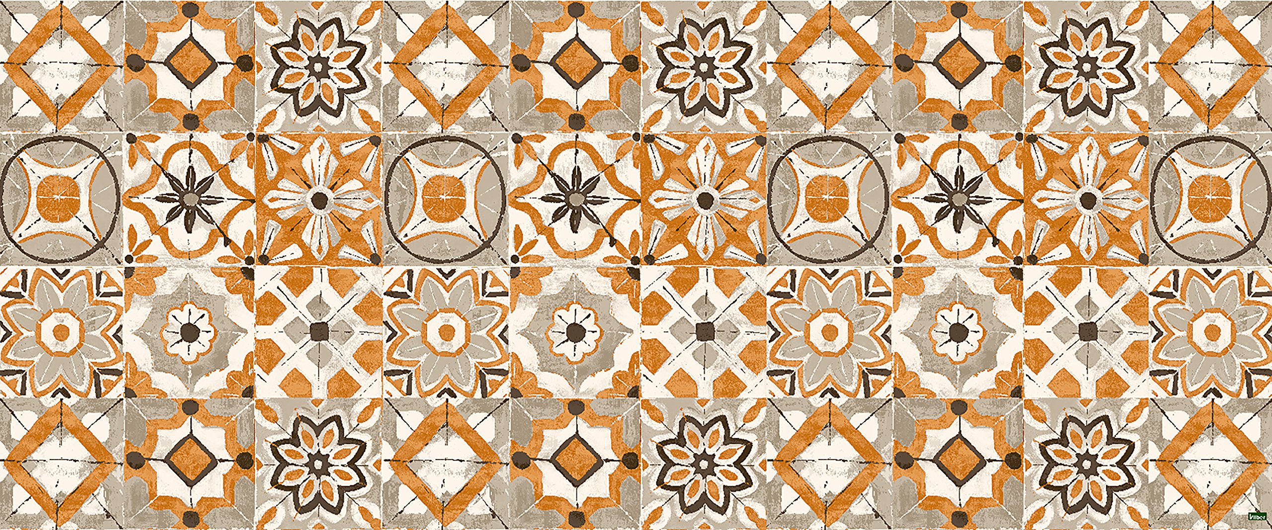 Vilber Great Chef Kollar Carpet 75x180x0.2 cm orange