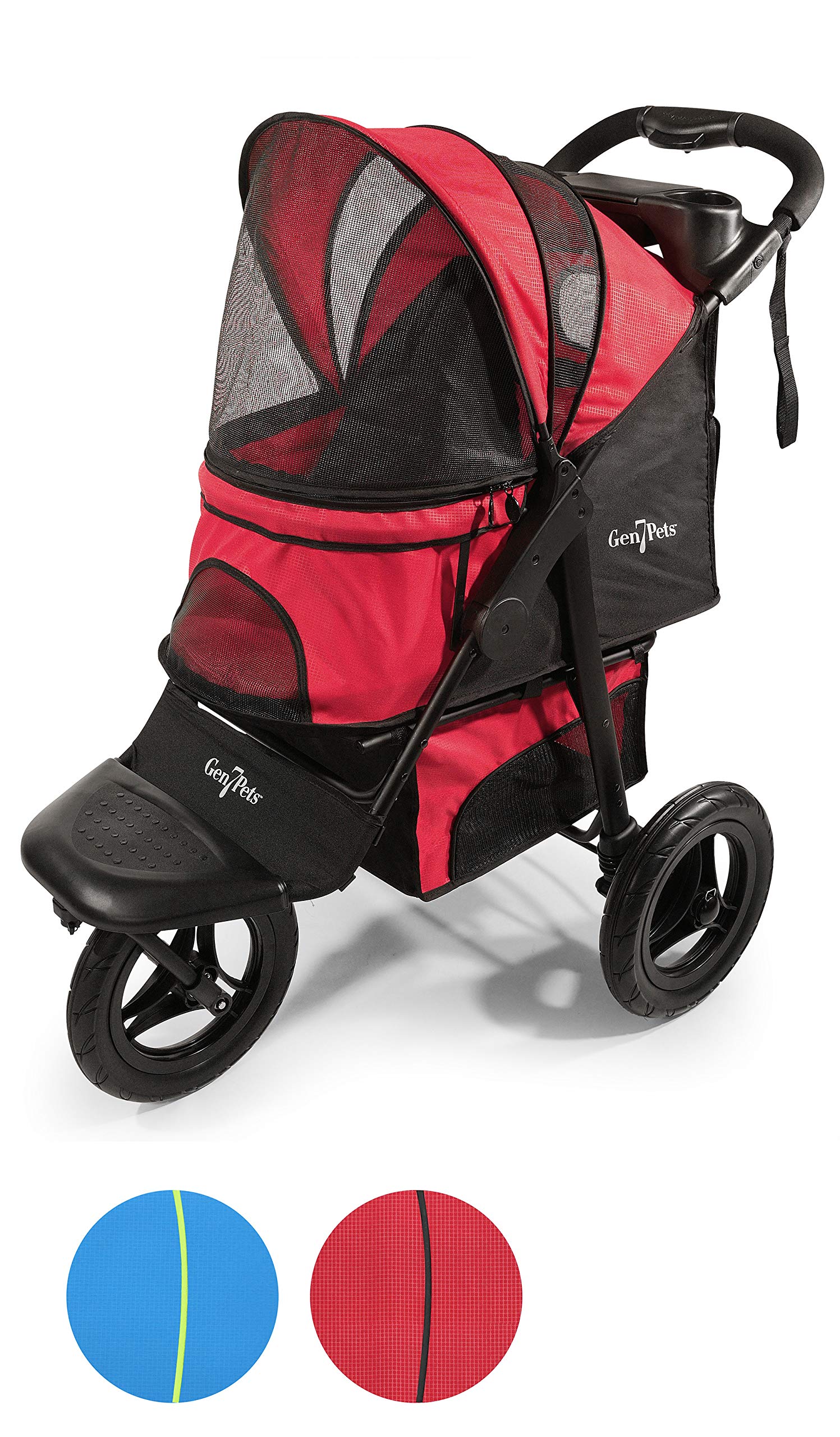 Gen7Pets Jogger Pet Stroller, Red MyDogsLife