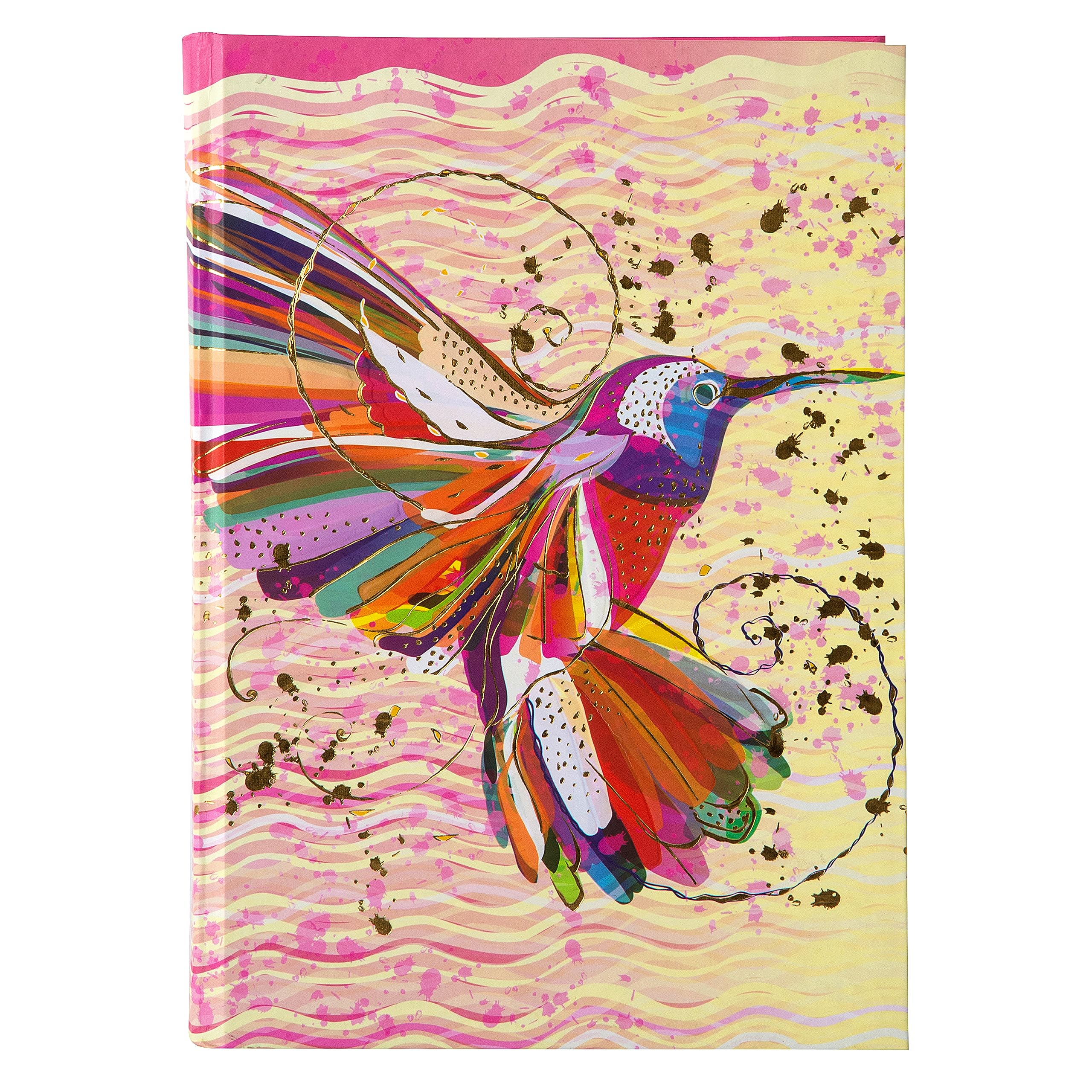 Goldbuch – Notebook A5 net flower bird – 200 pages 200 Blatt Flower Kolibri