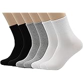 MK SOCKS Men's & Women's Cotton Socks - Soft, Breathable, & Durable for Everyday Wear