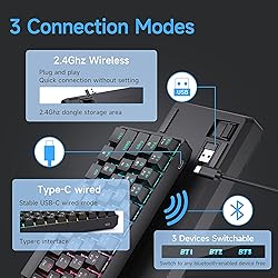 DIERYA T63 60% Wireless Mechanical Gaming Keyboard