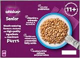 Whiskas Senior 11+ Wet Cat Food in Jelly 12x85g Fish Favourites Pack of 4 view 3