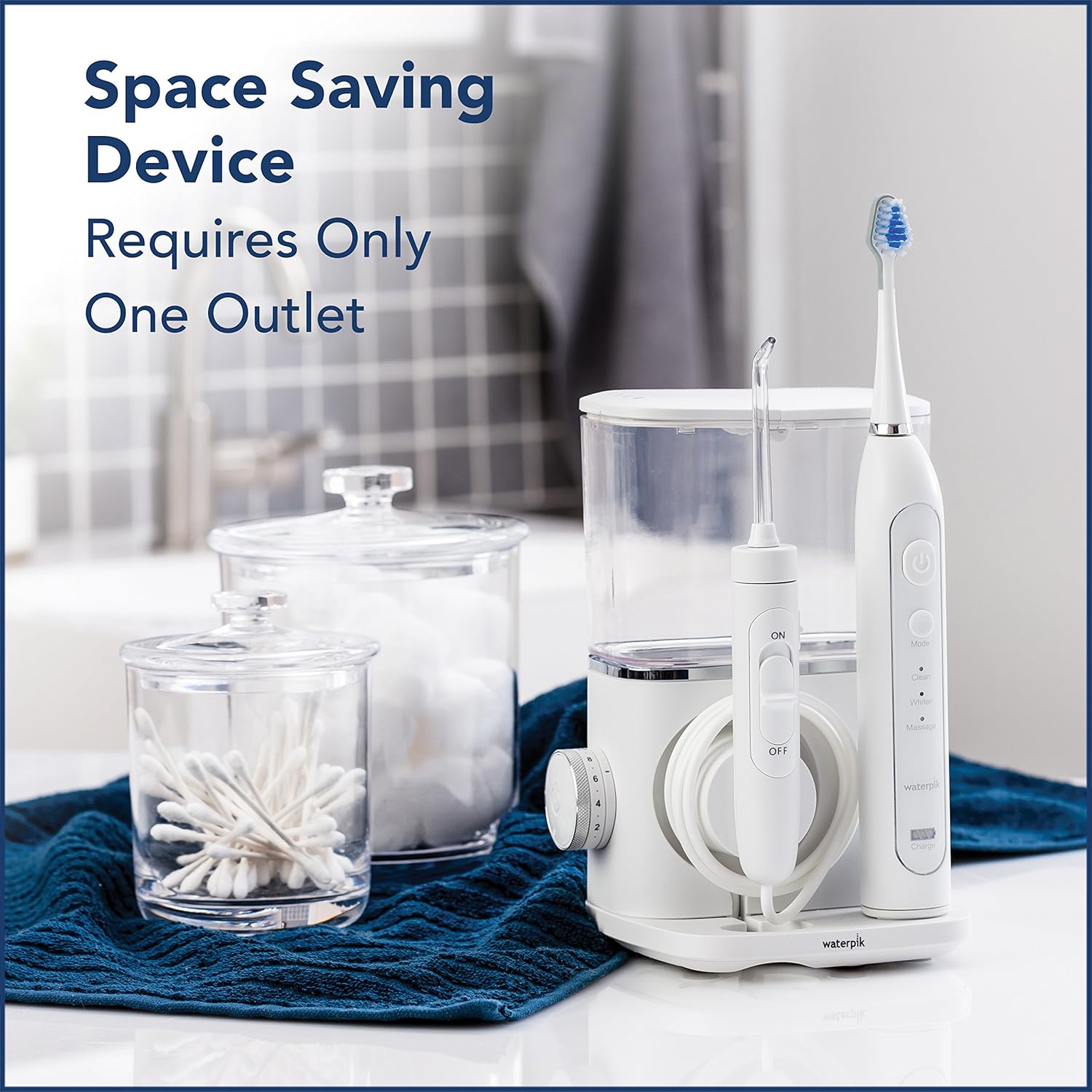 Waterpik Complete Care 9.0 Sonic Electric Toothbrush and Water Flosser