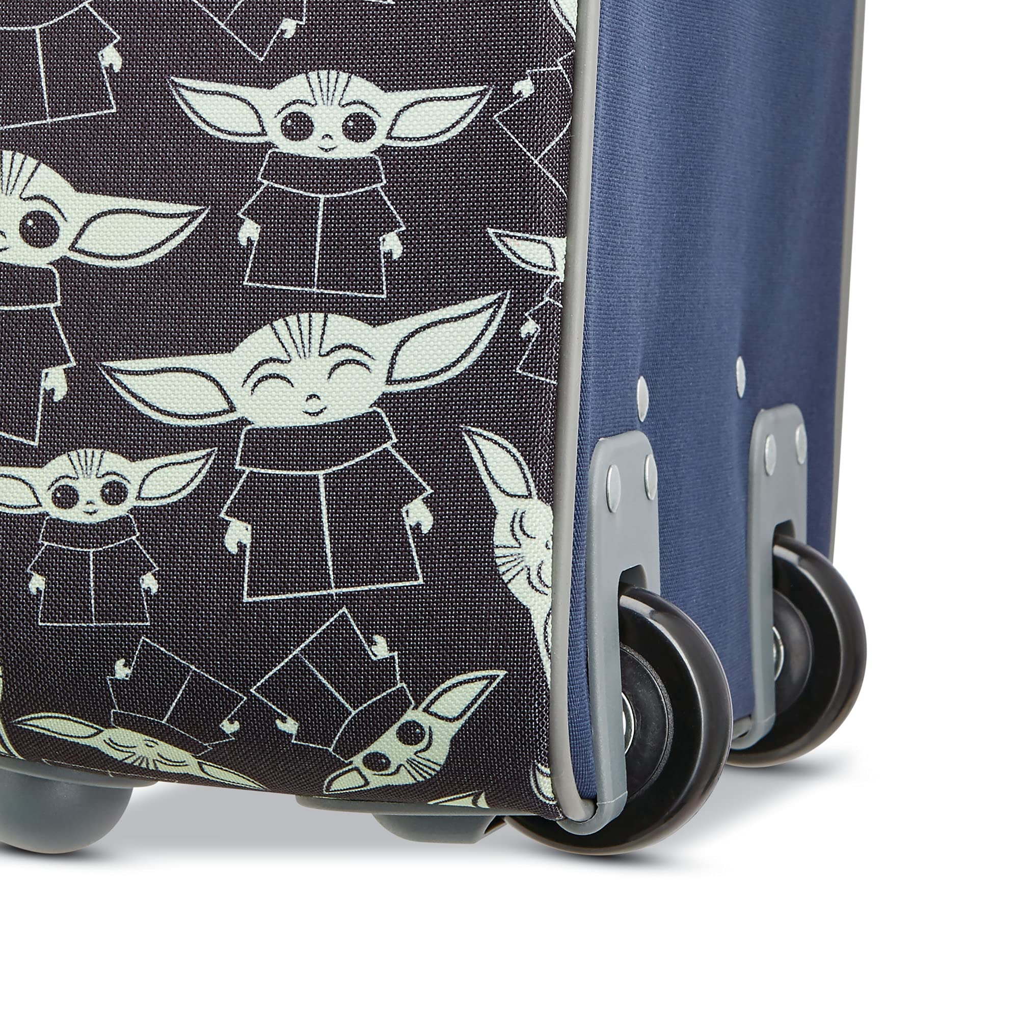 American Tourister Kids' Disney Softside Upright Luggage, Star Wars The Child, Carry-On 18-Inch