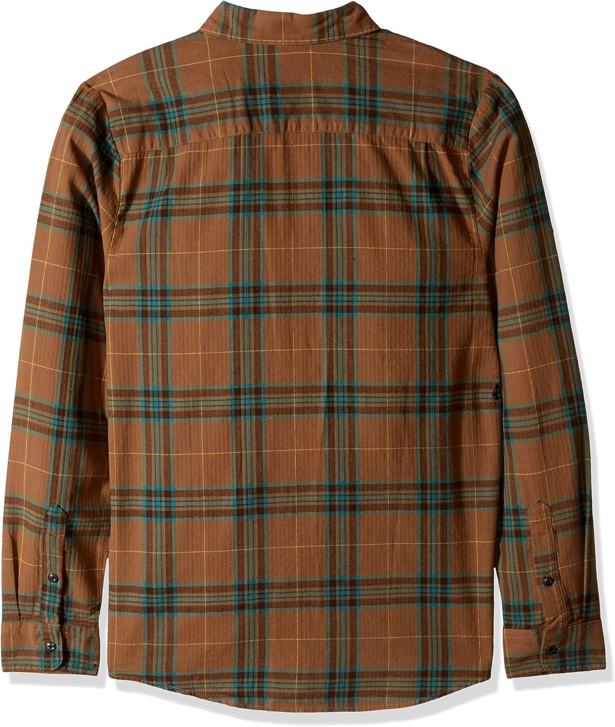 Volcom Men's Caden Classic Flannel Long Sleeve Shirt: Clothing