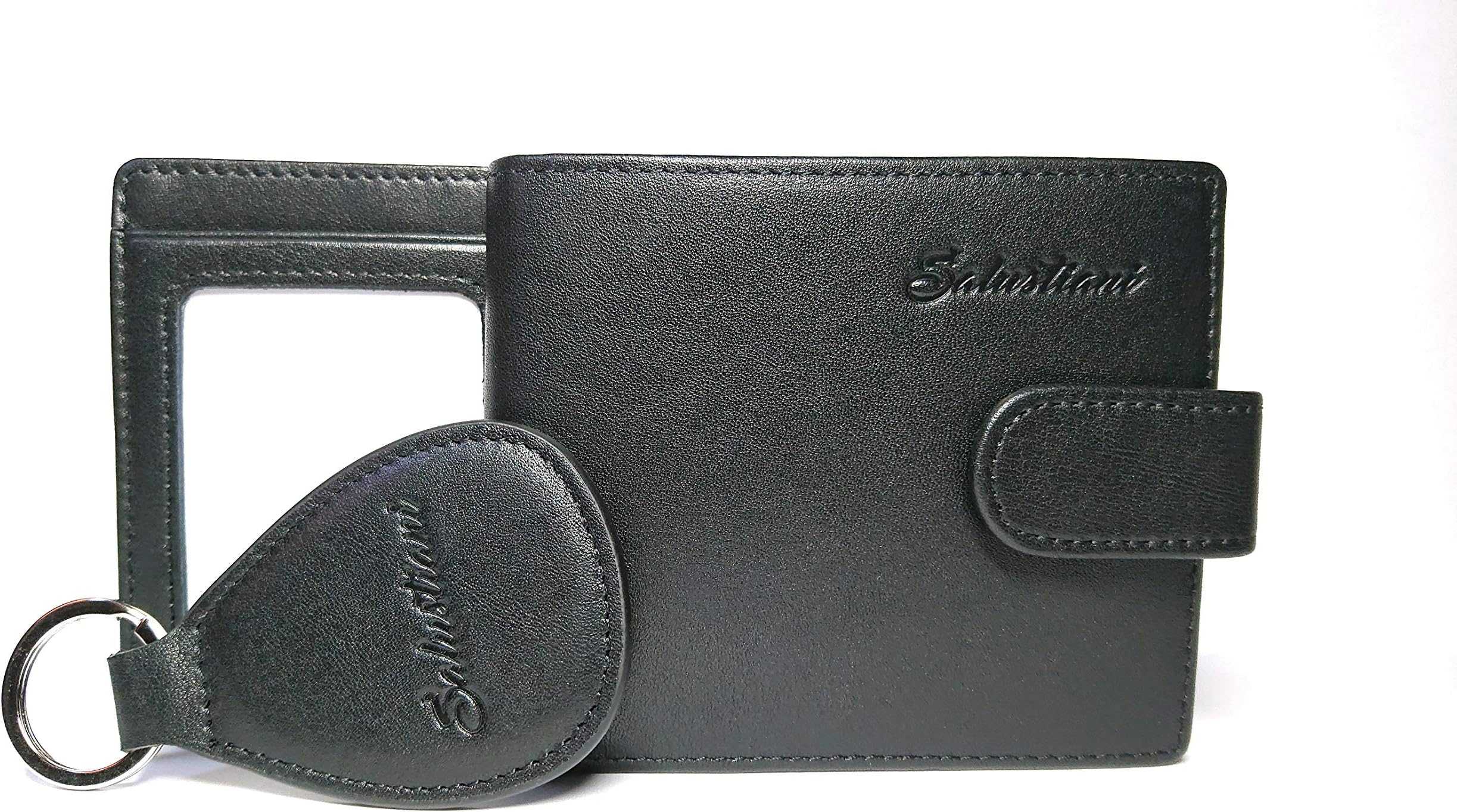 Leather wallets for men Handmade RFID blocking Bifold up to 13 cards, Elegant and sturdy design