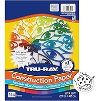 Tru-Ray - P6576 Color Wheel Assortment, 9 x 12 Inches, Assorted Colors, Pack of 144