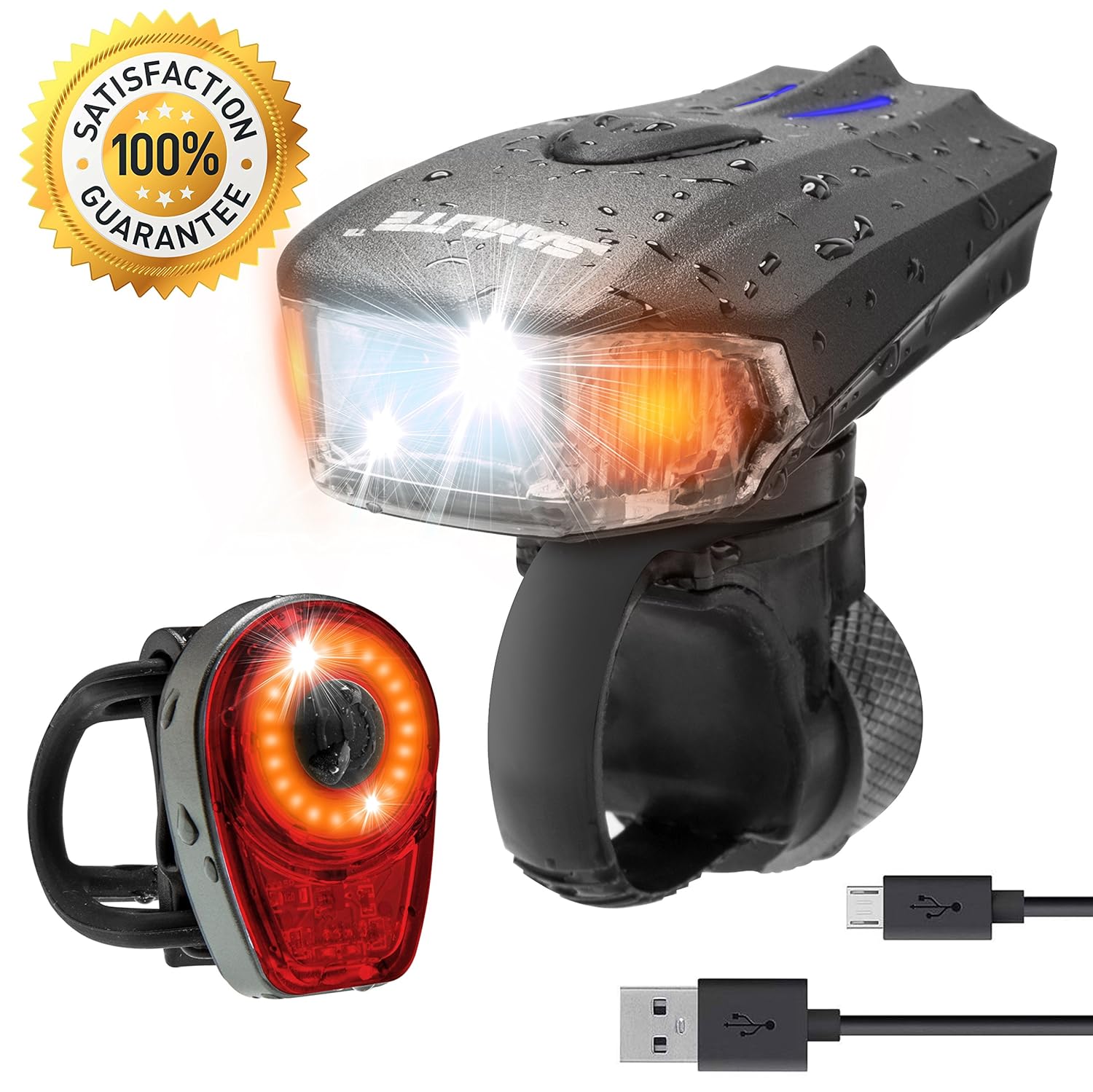 best rechargeable bike light set