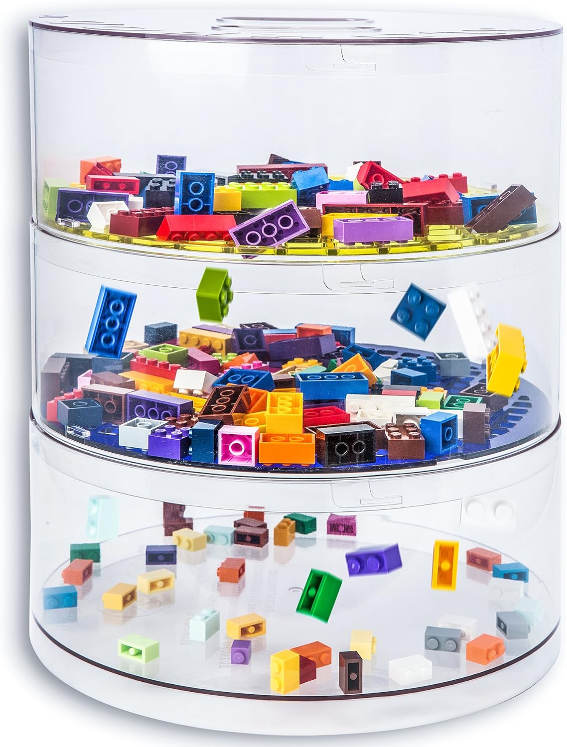 BLOKPOD Toy & Lego Storage Bin Organizer • Multipurpose Stackable