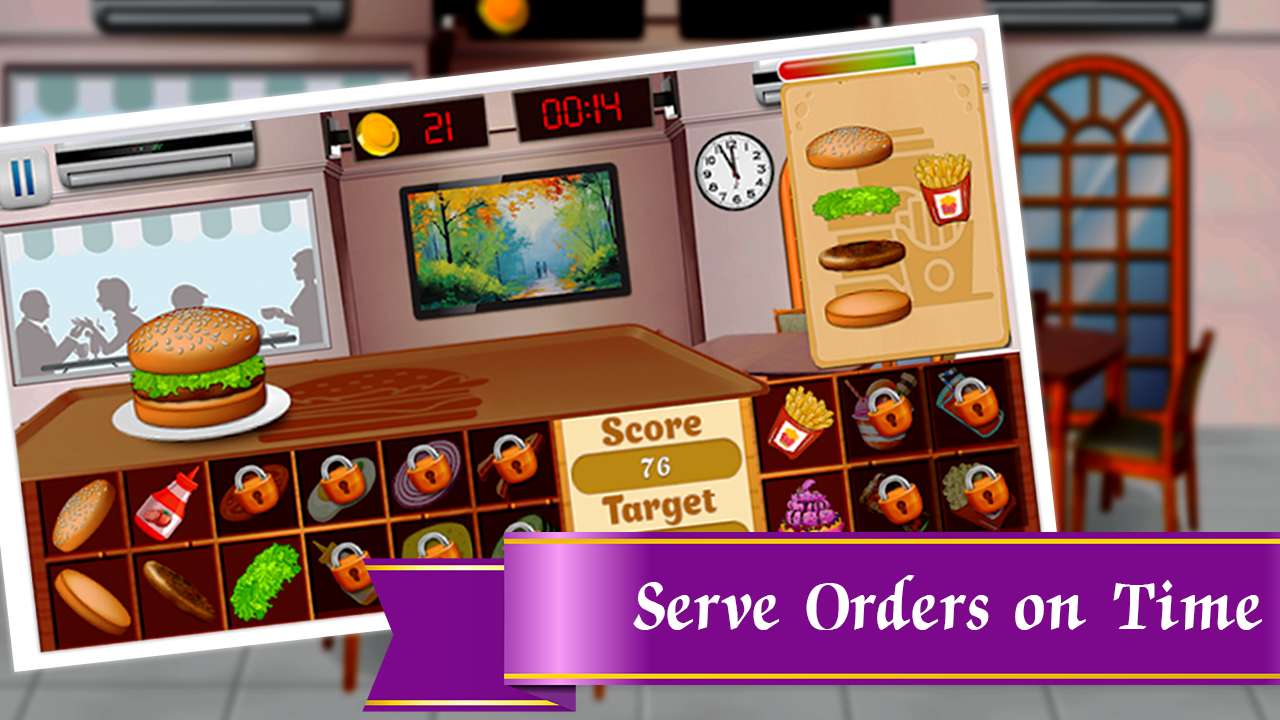 Fast Food Burger Game Cooking Food for Android