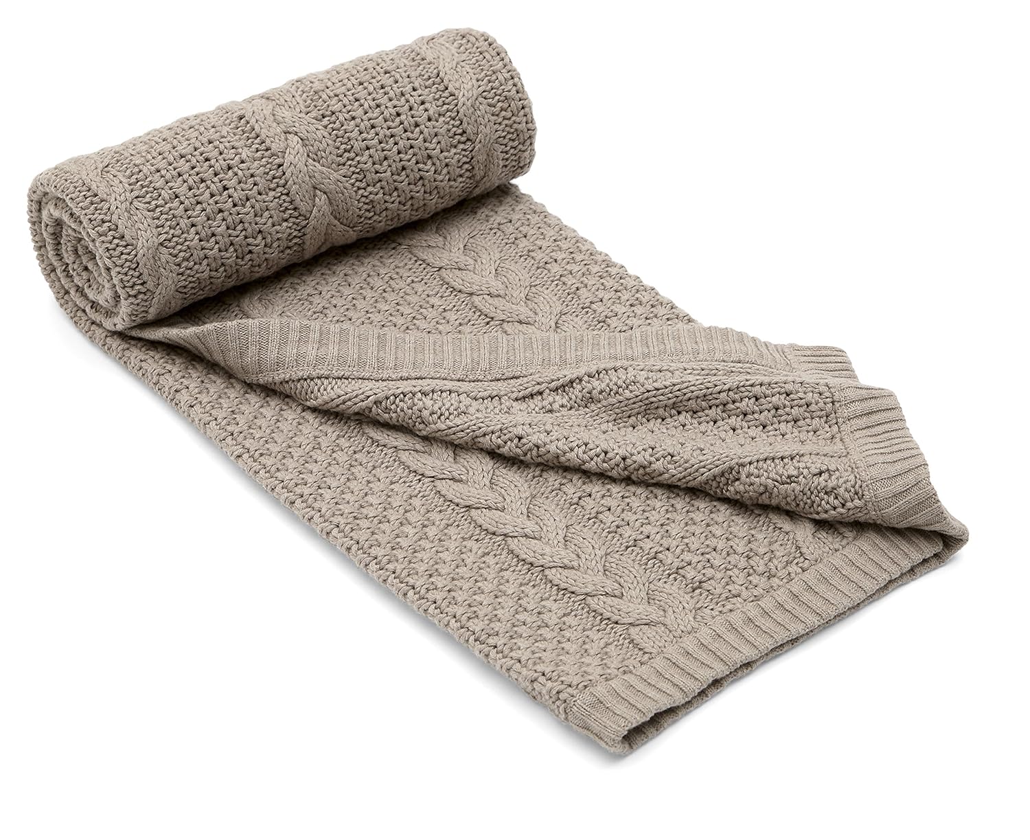 Mamas & Papas Millie and Boris Knitted Cable Blanket 70 x 90 cm Amazon