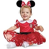 Disney Baby Minnie Mouse Infant Costume, Red