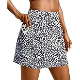 Oyamiki Golf Skirts High Waisted Lightweight Running Athletic Tennis Skorts for Women Casual Summer with 4 Pockets