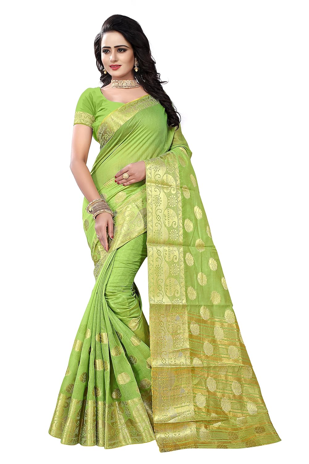 ecolors fab cotton silk saree
