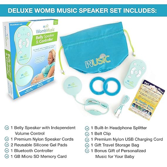 womb music heartbeat baby monitor by wusic