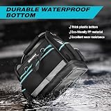 DURATECH Heavy Duty 900D Open Tote Tool Bag Electrician Plumber Shoulder Strap view 6