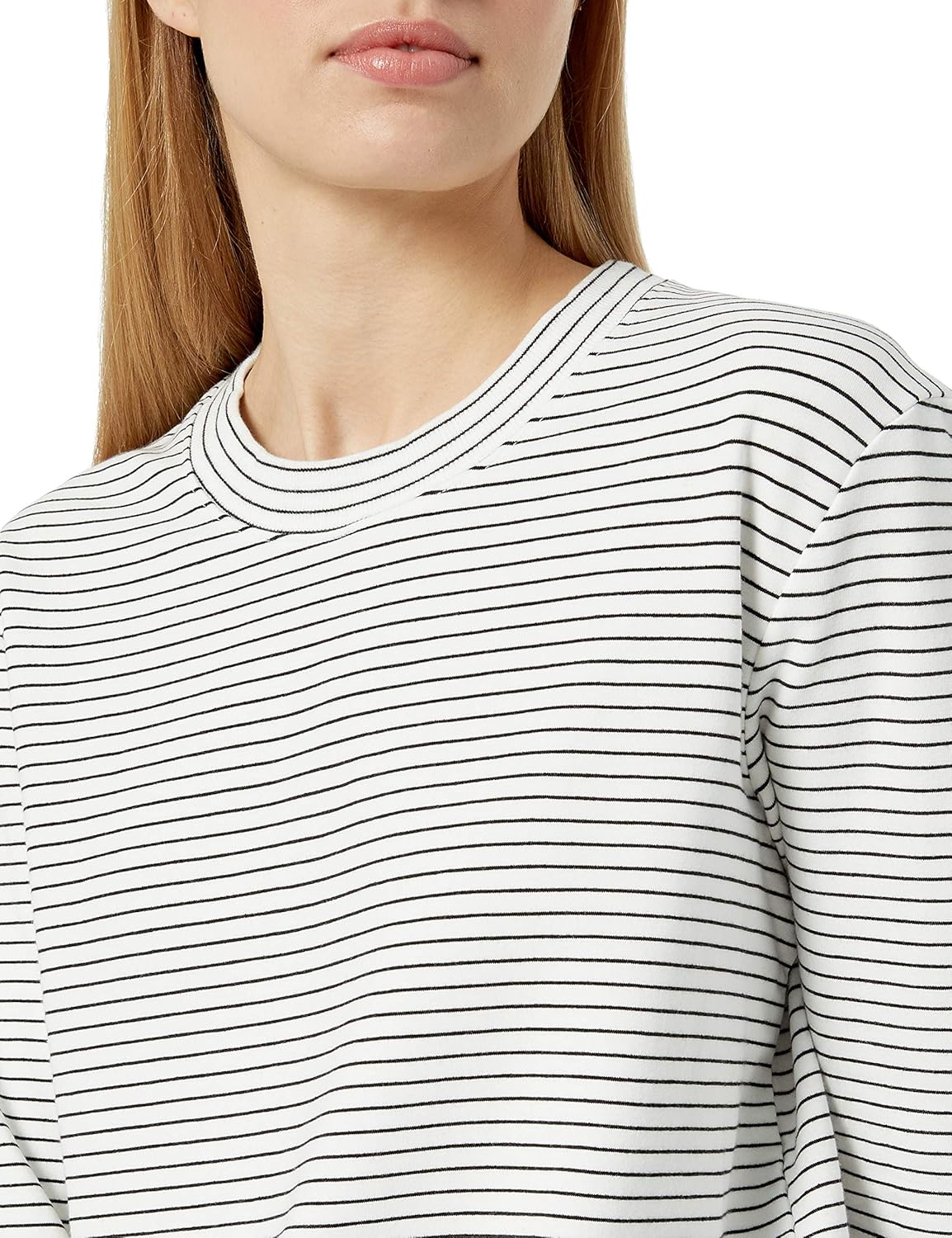  Brand - Daily Ritual Women's Terry Cotton and Modal Pullover with Side Cutouts: Clothing
