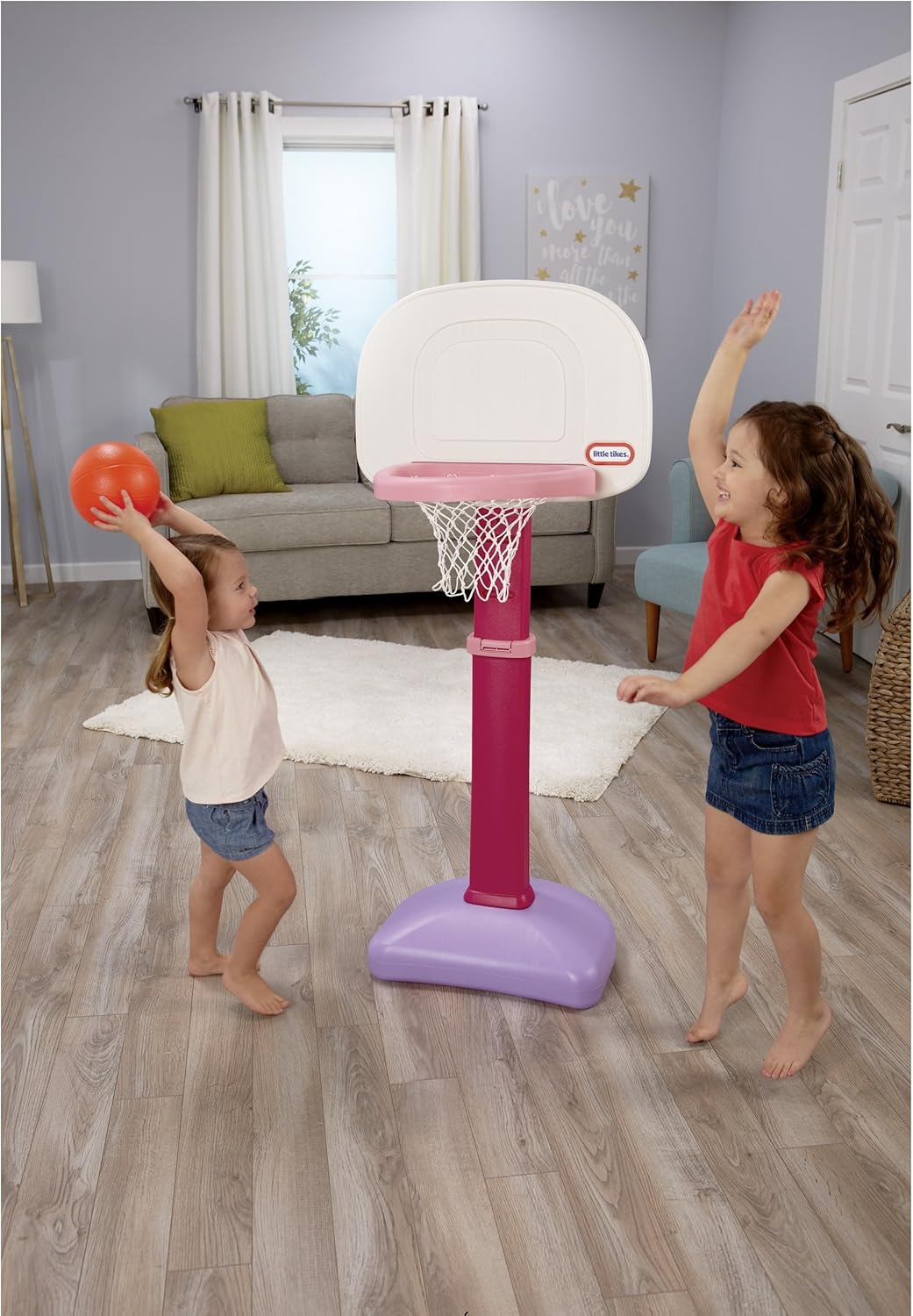 Little Tikes Easy Score Basketball Set, Pink, 3 Balls -  Exclusive: Toys & Games