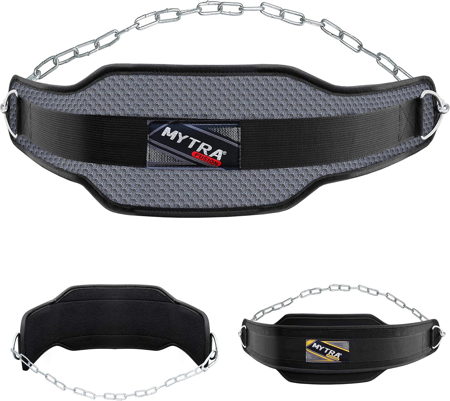 Mytra Fusion Neoprene Dip Belt for Bodybuilding, Weightlifting, Deadlifting, Powerlifting BigaMart