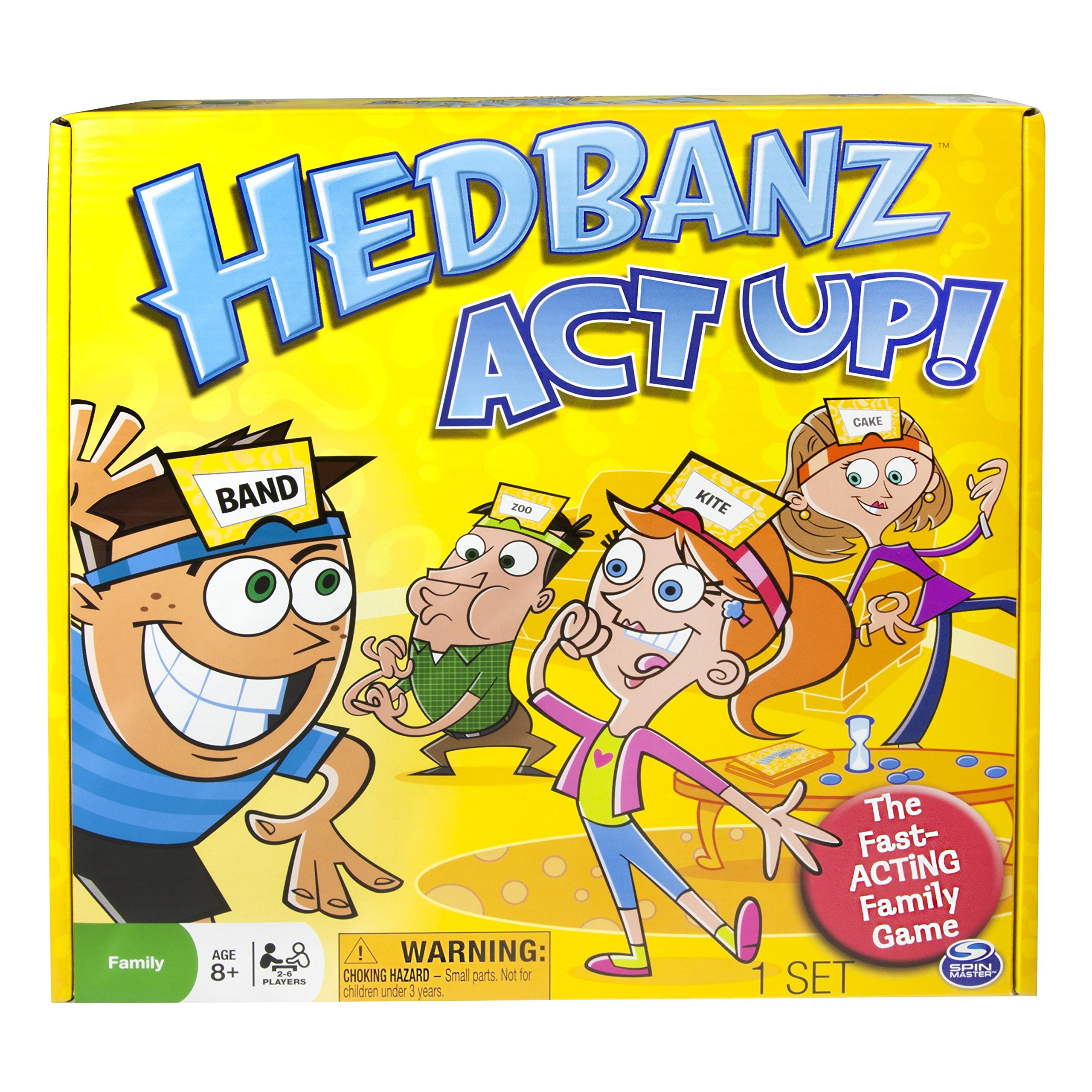 Spin Master Hedbanz Act-Up Game
