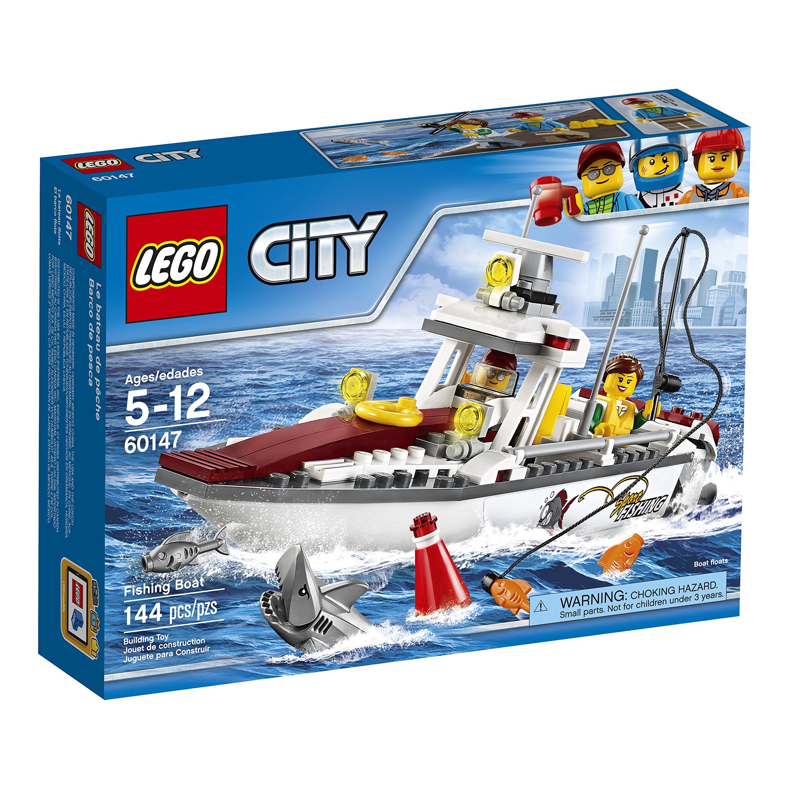 lego city fishing boat 60147
