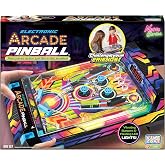 Kidoozie - Electronic Arcade Pinball - Electronic Tabletop Arcade Game | Flip, launch and chase high scores on a pint-sized playfield - retro arcade thrills with lights and sounds, Ages 4+