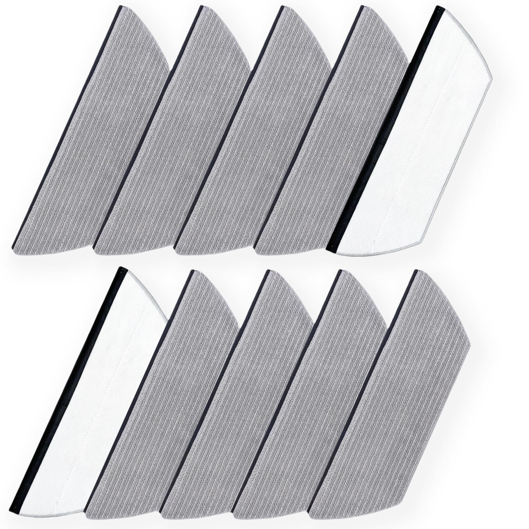 Avaenzo 10 Pack Replacement Mop Pads Compatible with Shark AV2800ZE RV2820YE RV2820ZE AV2820S AV2820AE RV2800AE RV2800S PowerDetect Never Touch Pro,Washable Reusable