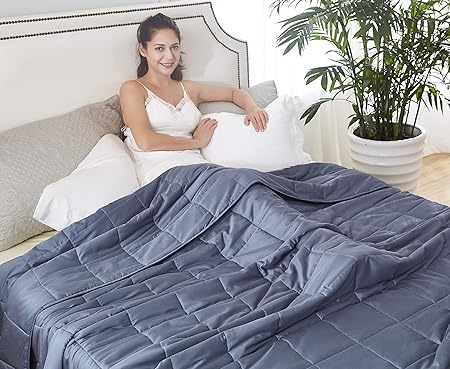 Amazon.com: HomeSmart Products King Size Weighted Blanket 15lbs 88X104
