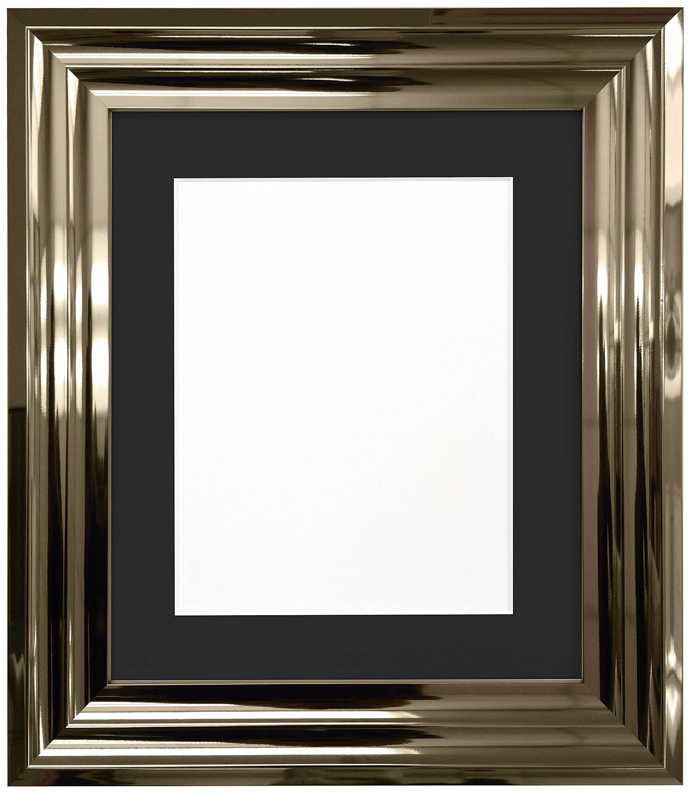 FRAMES BY POST Frame, Black Mount, 30 x 40 cm Pic Size 12" x 10"