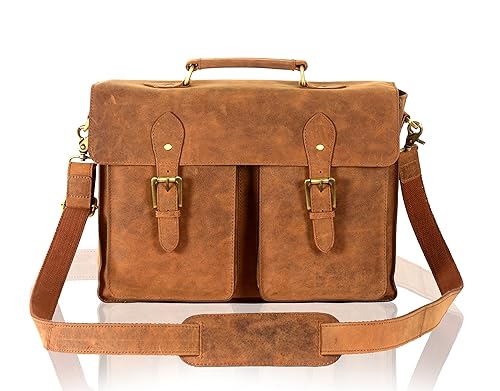 Allora Jodhpur Briefcase JH AL49_crazyhorse tan