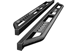 Tyger Auto Trax Side Steps Compatible with 2019-2026 Ram 1500 (Not Fit 19-24 Classic) | Crew Cab | TG-TX7D29398 | Textured Black Rail Running Board