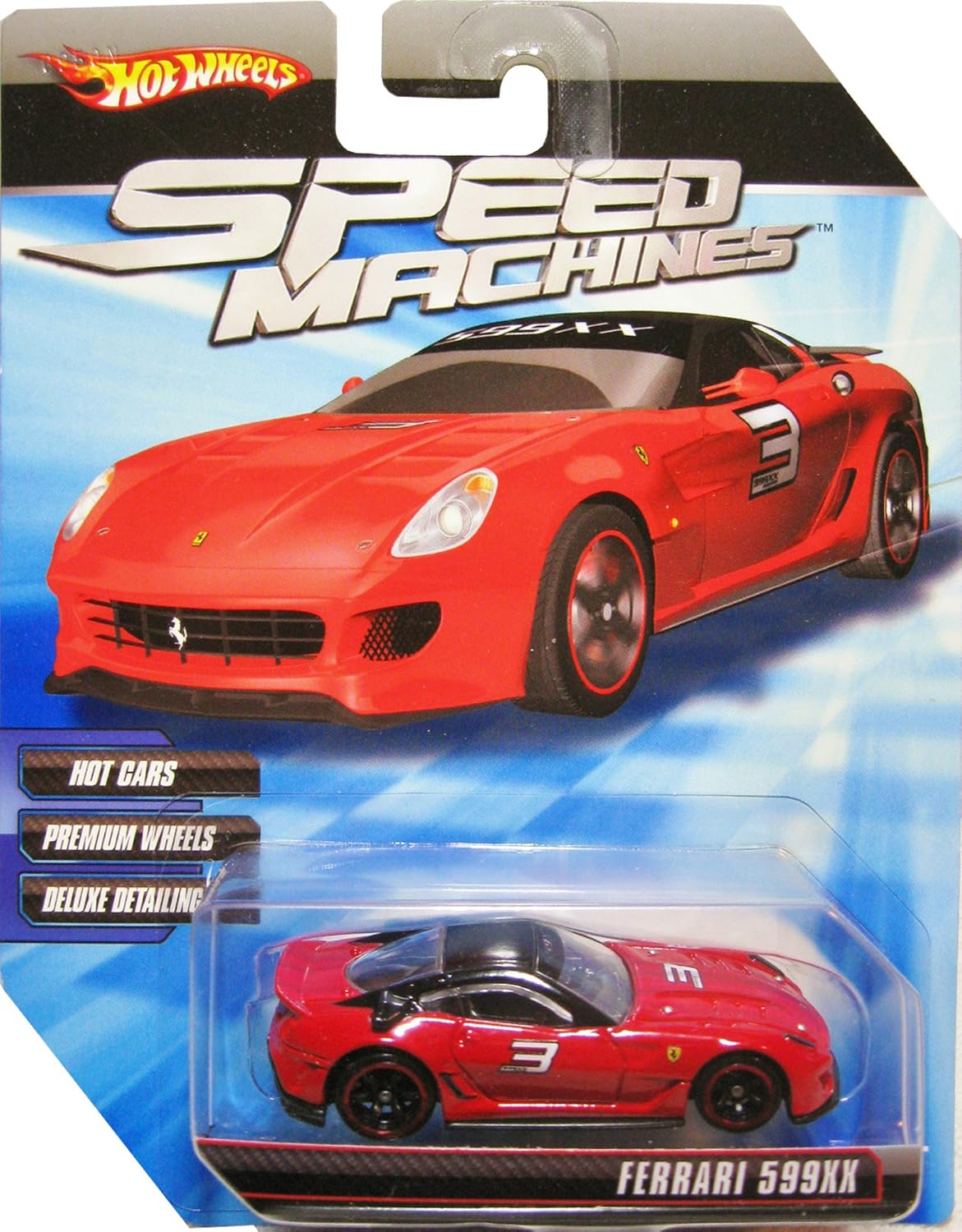 hot wheels ferrari 599xx speed machines