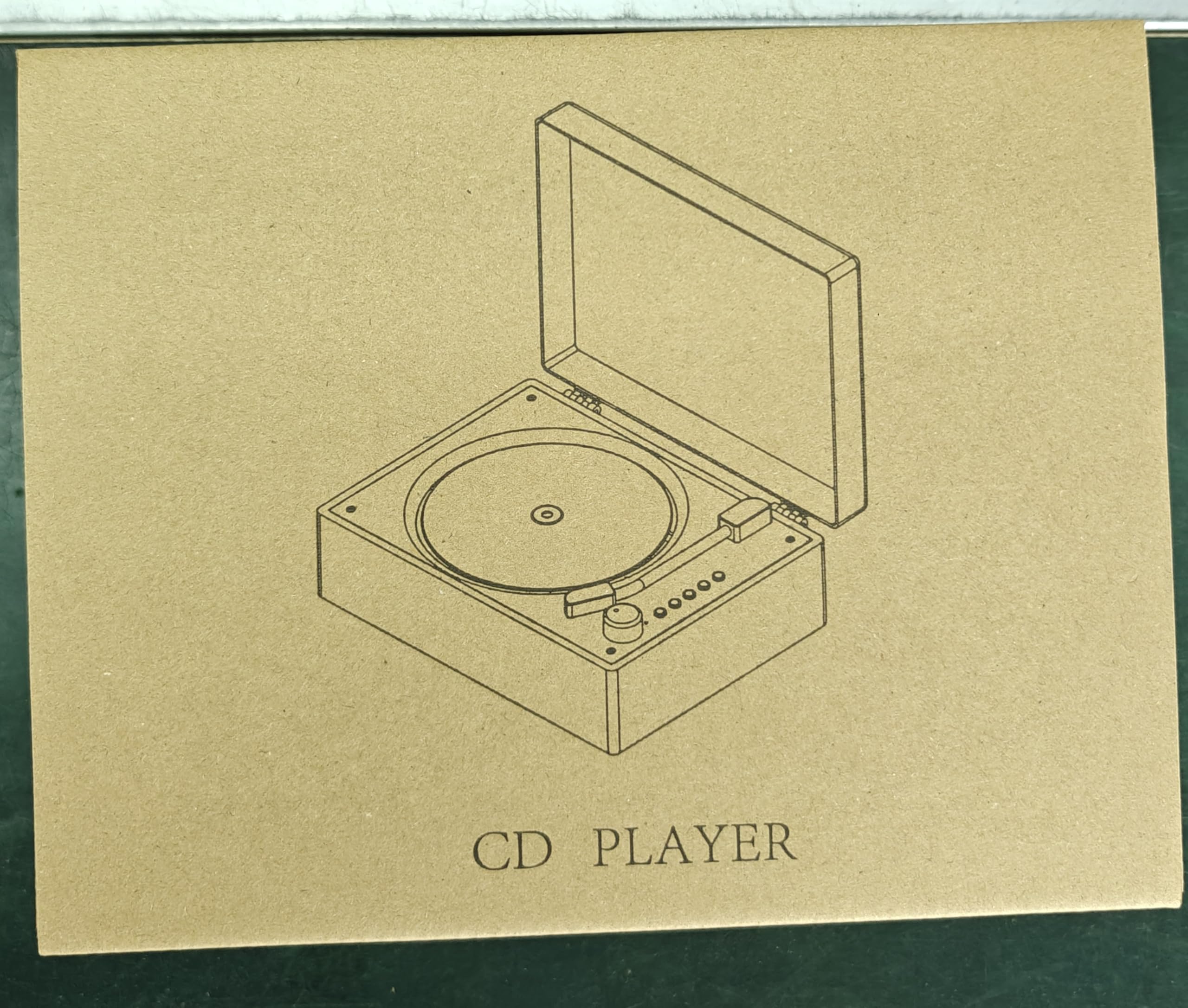 Portable CD Players for Home Retro: Hi-Fi Bluetooth Music Speaker Built-in Battery Remote Control Support AUX/USB BGM Player for Home Décor Gifts for Retro Enthusiasts