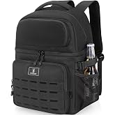 Insulated Double Deck Cooler Backpack, 36 Cans Large Leakproof Cooler Bag | Waterproof, for Men Women, for Camping, Hiking, Picnic, Fishing, Beach, Travel