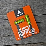 Granite Juicy Nipple Valve Cap with Core Remover - 6061 Alloy, Oil Slick view 5
