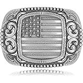 Fibbadet Western Cowboy Belt Buckle for Men Women- Longhorn Bull Head Cowboy Texas Rodeo Belt Buckle