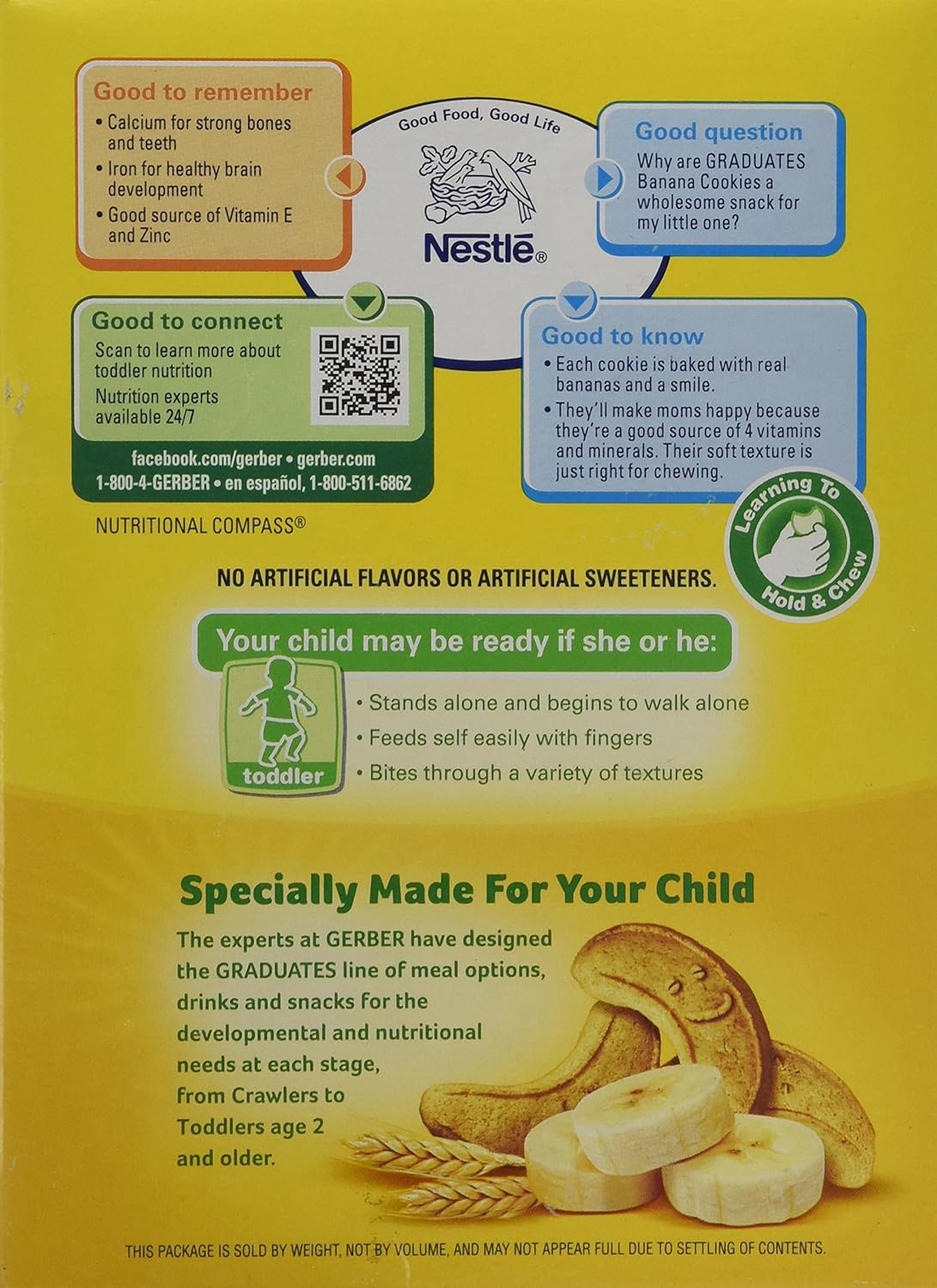 gerber graduates banana cookies