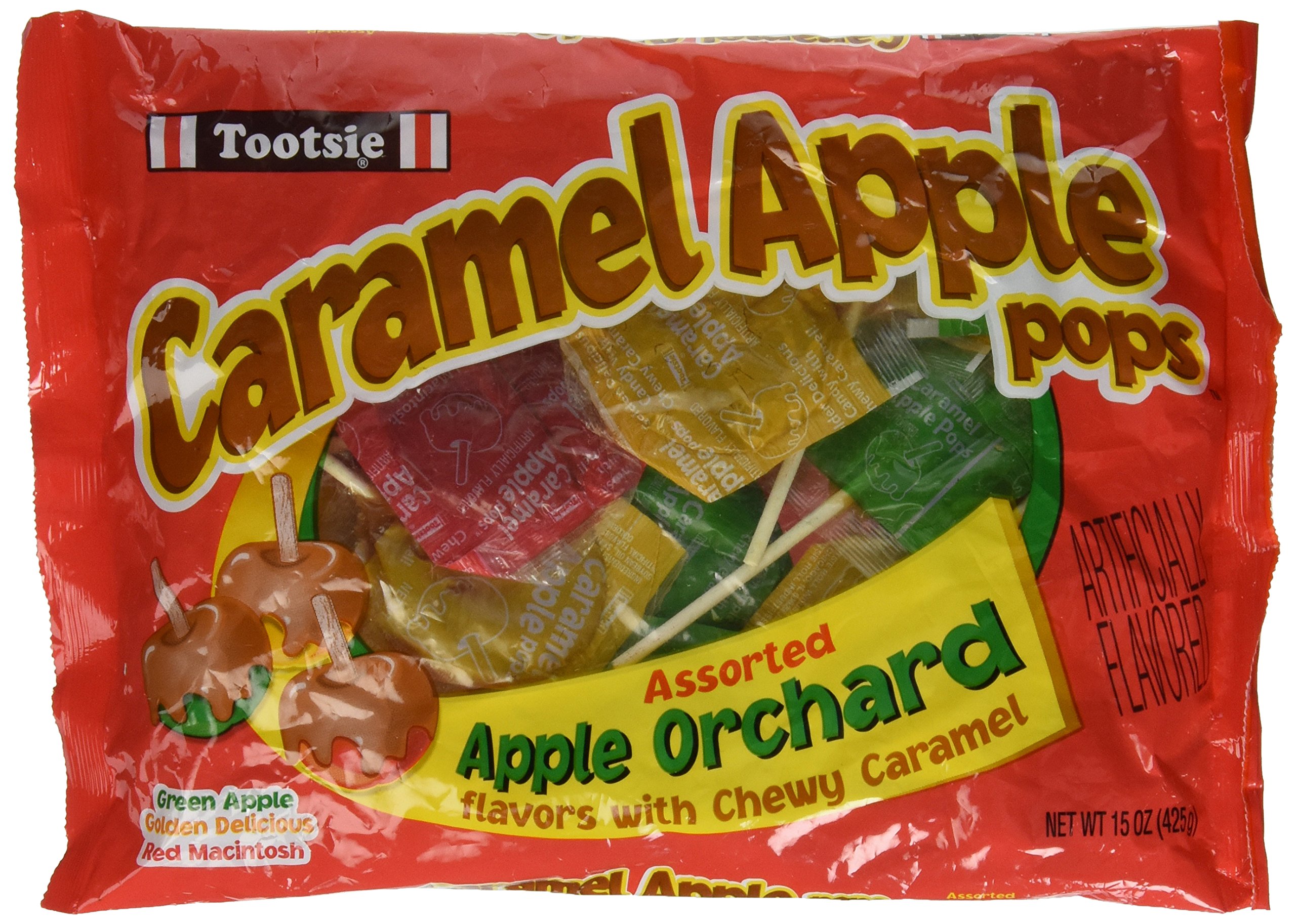 Caramel Apple Pops, 48Count Package Suckers And Lollipops Grocery & Gourmet Food