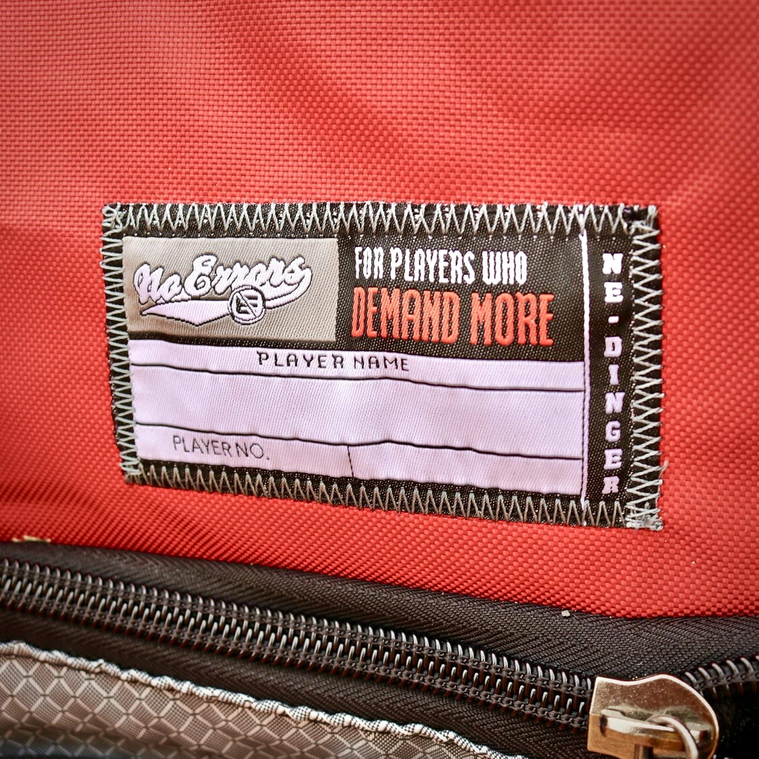 no errors bat bag