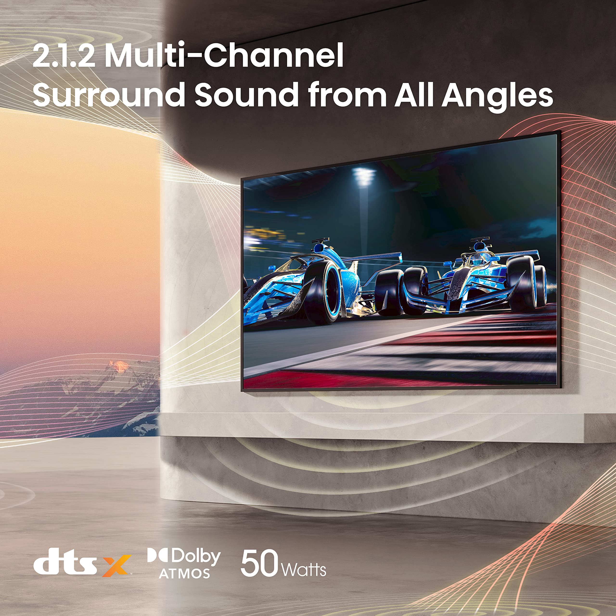 Hisense 75-Inch Class U8 Series Mini-LED ULED 4K UHD Google Smart TV (75U8K) - QLED, 480 Motion Rate, 144Hz Game Mode Pro, Dolby Vision IQ, HDMI 2.1, Alexa Compatibility, 2.1.2 Multi-Channel Audio